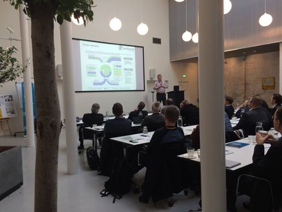 Billede fra et arkitekturevent hos DIT
